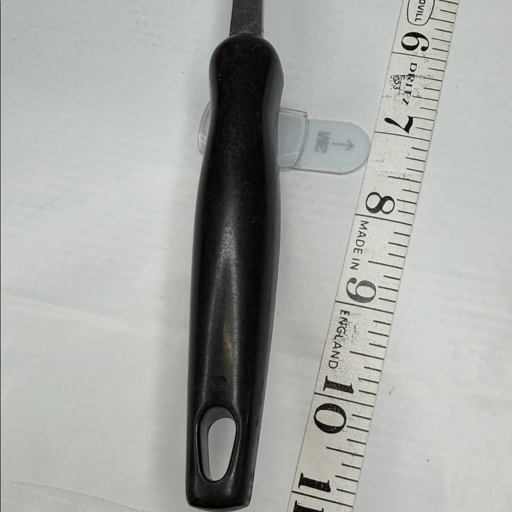 EKCO Stainless Steel Carving Fork faux wood handle
